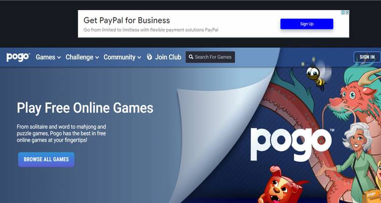 top-web-game-online-mien-phi Pogo.com