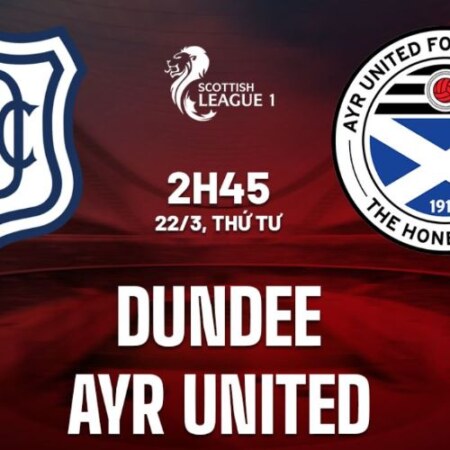 Soi kèo bóng đá 22/03: Dundee FC vs Ayr United